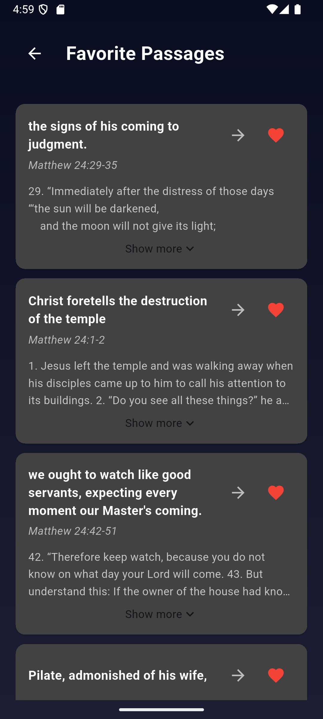 Wisdom Reader screenshot 4